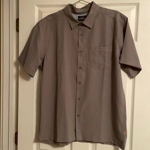 Quicksilver watermen grey lg short sleeve